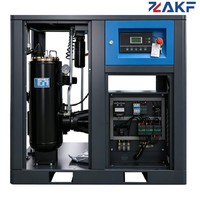 Compresseur d'air rotatif industriel ZAKF 75KW 100HP IP55 à vitesse fixe, compresseur à économie d'énergie pour la fabrication en usine