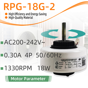 Pièces de rechange pour climatiseur split <span class=keywords><strong>RPG</strong></span>-18G-2, moteur intérieur AC200-242V, capteur à effet Hall PG, remplacement pour unité intérieure de climatiseur AUX 1-1.5HP - Product Image 1