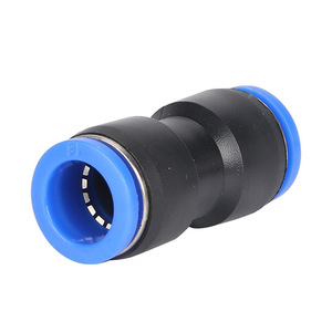 Dde Pneumatics <b>Quick</b> <b>Connector</b> Pu6 Pu8 Pu10 Straight Through Air Pipe Fitting High Pressure Pneumatic Component - Product Image 3
