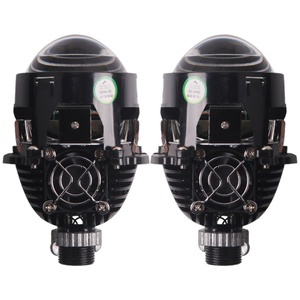 Sanvi Auto <b>Lights</b> 44w 5500k 2.5 Inch S15 Blue Lens Indonesia Hot Sale RHD Bi Led <b>Projector</b> Lens Headlights - Product Image 4