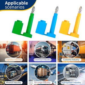 BTS-004 Tùy Chỉnh In Ấn Bolt Con Dấu Dùng Một Lần Cao An Ninh Container Khóa Vận Chuyển Hàng Hóa Chống Trộm Dẫn Con Dấu Cho Xe Tải Kim Loại Bolt Con Dấu - Product Image 4