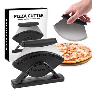 Stand-Up Slice <b>Bread</b> Dough Rust-Proof and Durable Pizza Cutter Home Baking Kitchen Tool - Product Image 1