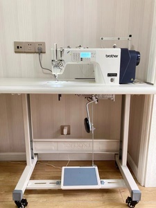 Originale fratello di seconda mano 7180A computerizzato punto dritto macchina con servomotore AC industriale macchina da cucire - Product Image 5