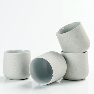 Set di 4 Tazze in Stile Japandi, Ecologiche e Resistenti al Calore, in Ceramica e Porcellana Giapponese, Confezione Regalo - Product Image 2