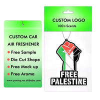 Ambientador Colgante para Coche con Forma Personalizada, Súper Fuerte, Aroma Duradero, Múltiples Fragancias, con Diseño de Maqueta Gratuita