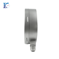 Manomètre de pression en acier inoxydable de précision DaChengYiBiao YB-150F 0,25 %, diamètre 150 mm, protection IP54, 0 bar-600 bar