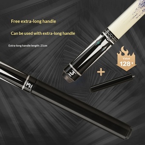 Queue de billard Storm Maple 1/2 Split, pointe fine noire, pour billard américain Black <span class=keywords><strong>8</strong></span>, pointe large, pour billard chinois Black <span class=keywords><strong>8</strong></span>, 11.5, et billard à neuf boules - Product Image 3