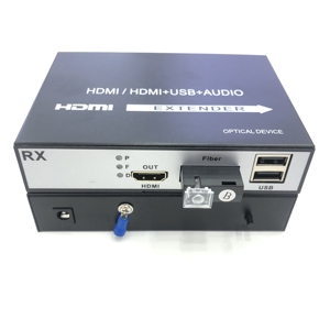 High-Speed HD USB 20KM Fiber Optic Extender with SC Optical Connector for FTTH Network Transmitter and <b>Receiver</b> - Product Image 4