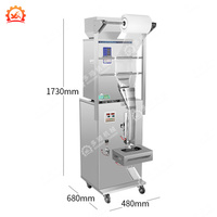 DZD-320B entièrement verticale FFS emballage lait café citrouille poudre maïs farine oreiller Type sac Machine d'emballage