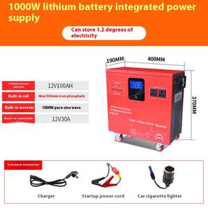 สถานีพลังงาน1000W แบบพกพาพร้อม220V เก็บ<span class=keywords><strong>พลังงาน</strong></span><span class=keywords><strong>แสงอาทิตย์</strong></span>แบตเตอรี่ลิเธียมไอออนผลิตภัณฑ์<span class=keywords><strong>พลังงาน</strong></span>หมุนเวียน - Product Image 6