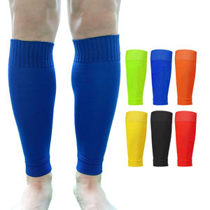 Calcetines atléticos de compresión al aire libre <span class=keywords><strong>para</strong></span> pantorrilla, medias de fútbol sin pies, protectores y calentadores de piernas - Product Image 1