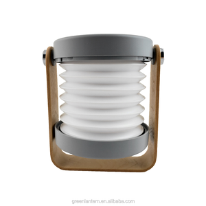 Dimmable recarregável Folding Lanterna LED Night Light com madeira Handle leitura portátil Table <span class=keywords><strong>Lamp</strong></span> - Product Image 3