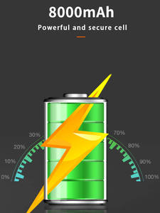 Voiture à 3 pales de 16 pouces avec ventilateur solaire électrique rechargeable grand vent ventilateur de sol solaire extérieur - Product Image 3