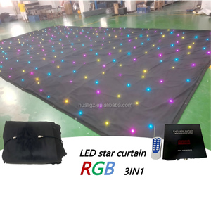 Rideau lumineux matriciel LED 3 en 1 pleine couleur avec contrôle DMX pour mariage, DJ, discothèque, tissu ignifuge, taille personnalisable - Product Image 6