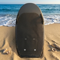 AKJ Sports nautiques de plein air : Planche de surf électrique Efoil en fibre de carbone avec aileron rigide pour le surf sur vagues, lacs et rivières