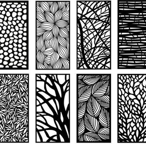 Panel de pared metálico hecho a mano con diseño de follaje, estilo bohemio, rectangular, decoración para el hogar, arte de pared de metal marrón de tamaño mediano para decoración - Product Image 3