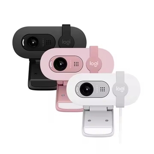 Logitech Brio 90 HDカメラウェブカメラ自動光バランシング統合プライバシーシャッター内蔵マイク - Product Image 1