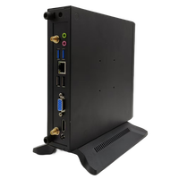 Tragbarer Mini-PC Laptop Computer Intel I5 6. Generation CPU 8GB DDR3 RAM 128GB SSD Dual 4K Display WiFi 5 Windows 10 Pro Mini-Computer