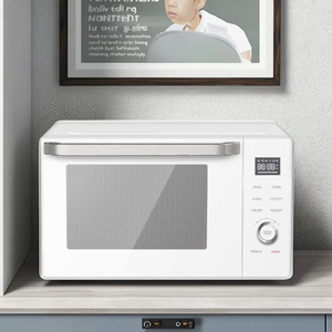 High Quality 34L 220V/50HZ Mechanical Control Stainless Steel Countertop <b>Microwave</b> Oven 1000W Child Lock Home Use Kitchen Microw - Product Image 2