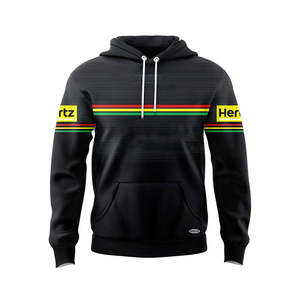 Ensemble Maillot et Short de Rugby NRL 2026 pour Homme – Tenue Formelle Respirante en Tricot avec Capuche Imprimée Équipe Pathers - Product Image 3