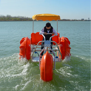 Nouveau style 2024, Vélo aquatique de loisir, Tricycle aquatique, Bateaux à pédales, Bateaux flottants, Bateaux à pédales pour enfants, Voiture électrique à pare-chocs, <span class=keywords><strong>Prix</strong></span> bas, En vente - Product Image 2