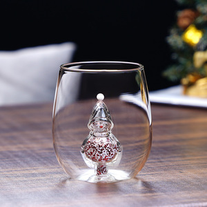 <span class=keywords><strong>Mug</strong></span> en verre borosilicate de haute qualité de 400 ml, tous types de tasses à animaux. Personnalisation prise en charge, tasses de Noël et cadeaux de Noël - Product Image 5