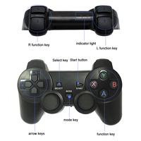 Control de Juego Inalámbrico 706W 2.4G, Joystick para PS3, Android TV Box, PC, Mando de Juego