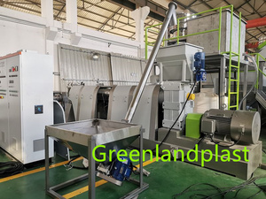 Greenlandplast máy đùn tái chế HDPE chai sữa regrind để viên nhựa phế liệu máy tạo hạt - Product Image 2