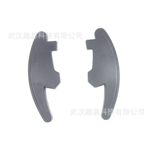 แป้นเปลี่ยนเกียร์คาร์บอนไฟเบอร์ QY สำหรับรถยนต์ Volkswagen Golf 7 MK7 Scirocco Polo GTI สไตล์รถแข่ง สีดำ ด้านขวา - Product Image 1