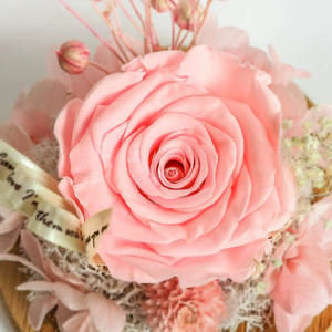 Vente Chine Usine <span class=keywords><strong>Prix</strong></span> La Vie Éternelle Jamais Flétri Romantique Préservé Véritable Rose Éternelle Fleur De Rose En Verre - Product Image 4