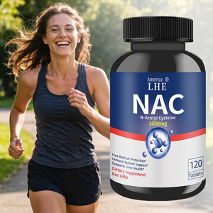 Fabricante de Suplementos Nutracéuticos NAC 1000 mg para Apoyo Antioxidante y Salud Celular 120 Tabletas de NAC - Product Image 1