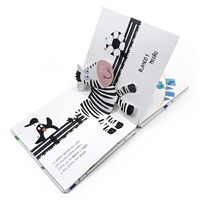 Impression professionnelle éducation précoce enfants lecture 3D Pop up bébé enfant livre impression personnalisée pour enfants