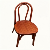 Chaise pour enfants Thonet en bois courbé - Durable, empilable, en bois massif, design moderne pour usage commercial, hôtels et restaurants