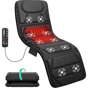 Coussin de <span class=keywords><strong>massage</strong></span> complet avec chaleur, matelas de <span class=keywords><strong>massage</strong></span> pour le dos avec arrêt automatique pour hommes et femmes - Product Image 1