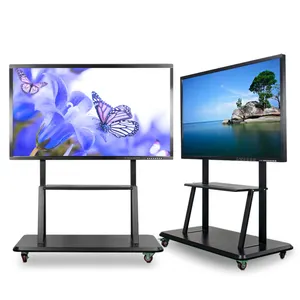 Nieuw Slim 85 Inch 4K Ultra Hd Smart Touchscreen Interactief Whiteboard Voor Vergaderruimte