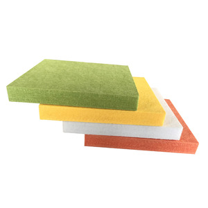 Painel acústico de feltro do poliéster da isolação do som padrão europeu - Product Image 5