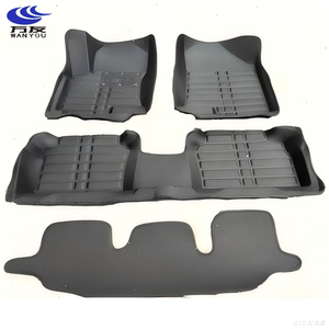 Tapis de sol de <span class=keywords><strong>voiture</strong></span> personnalisés en caoutchouc TPE, modèle aile gauche sept places, adaptés aux tapis de sol de <span class=keywords><strong>voiture</strong></span>, doublures de sol automobiles - Product Image 1