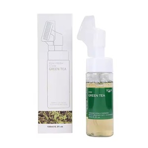 Dr.<span class=keywords><strong>ALE</strong></span> Nature Cleansing Mousse Eliminar maquillaje Hidratante Lavado DE CARA Cepillo de espuma de té verde Limpiador facial - Product Image 1