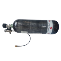 Adaptateur de plongée Ayon Safety M18x1.5 DIN Valve avec jauge, station de remplissage de Paintball Pcp compresseur haute pression 4500Psi/300Bar