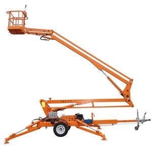 Venta directa de fábrica Precio barato Eléctrico 26 pies Remolcable Spider Boom Lift para EE. UU. Y Canadá y el <span class=keywords><strong>mercado</strong></span> de Europa - Product Image 5