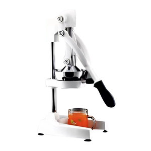 Cast Iron Manual Juicer Hand Press - Heavy Duty Citrus Squeezer For Oranges, Lemons, Limes, Easy To Clean