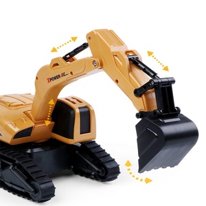 2.4Ghz Handbesturingssensor Speelgoed Bouwvoertuig Truck Graafmachine Speelgoed Gebaar Controle Inductie <span class=keywords><strong>Mini</strong></span> Rc Graafmachine Voor Kinderen - Product Image 3