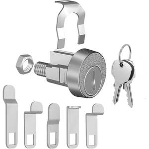 हमारे वाटरप्रूफ पॉलिश मेलबॉक्स लॉक मैनुअल अनलॉक और समाचार पत्र बॉक्स और वार्डरोब के लिए 5 गैर-इंटरलॉकिंग कुंजी - Product Image 6