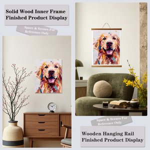 Custom Modern DIY Paint by Number Wall Art Decoration Printed Golden Retriever Pattern Modern Oil Painting for Drop Shipping - Product Image 6