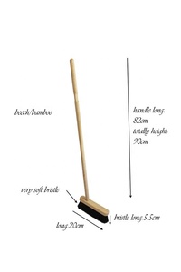 Ensemble de <span class=keywords><strong>pelle</strong></span> à poussière <span class=keywords><strong>et</strong></span> de brosse en métal avec balai à long manche - Product Image 6