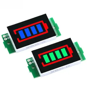 1-8S 1S/2S/3S/4S Single 3.7V Lithium Capacity Indicator 4.2V Display Electric Vehicle <b>Battery</b> Power <b>Tester</b> Li-ion D417 - Product Image 1
