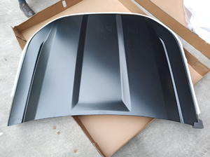 Pièces détachées automobiles Capot Scoop Noir Mat Pièces de carrosserie automobile Capot moteur Capot Grille Couverture pour Ford pour Ranger 2019 2020 2021 2022 - Product Image 2