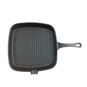 Cast Iron Frying Pan Set 8 And 10 Inch Round Durable Stir Fry Deep Fry Pan Hand Wash Only - Product Image 2