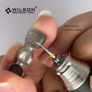 Fresas de Laboratorio de Carburo de Tungsteno HP de Corte Cruzado Superfino para Recortar Metal WILSON PRECISION TOOL ISO 500 104 Fresas de Extremo <span class=keywords><strong>CAD</strong></span>/CAM FG/RA - Product Image 4