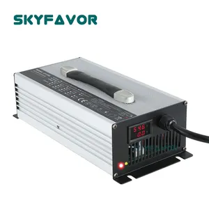 Personalizado automático 12 v 50a bateria carregador 12 volts 50 amp rápido Intelligent chumbo ácido gel agm lítio lifepo4 bateria carregador